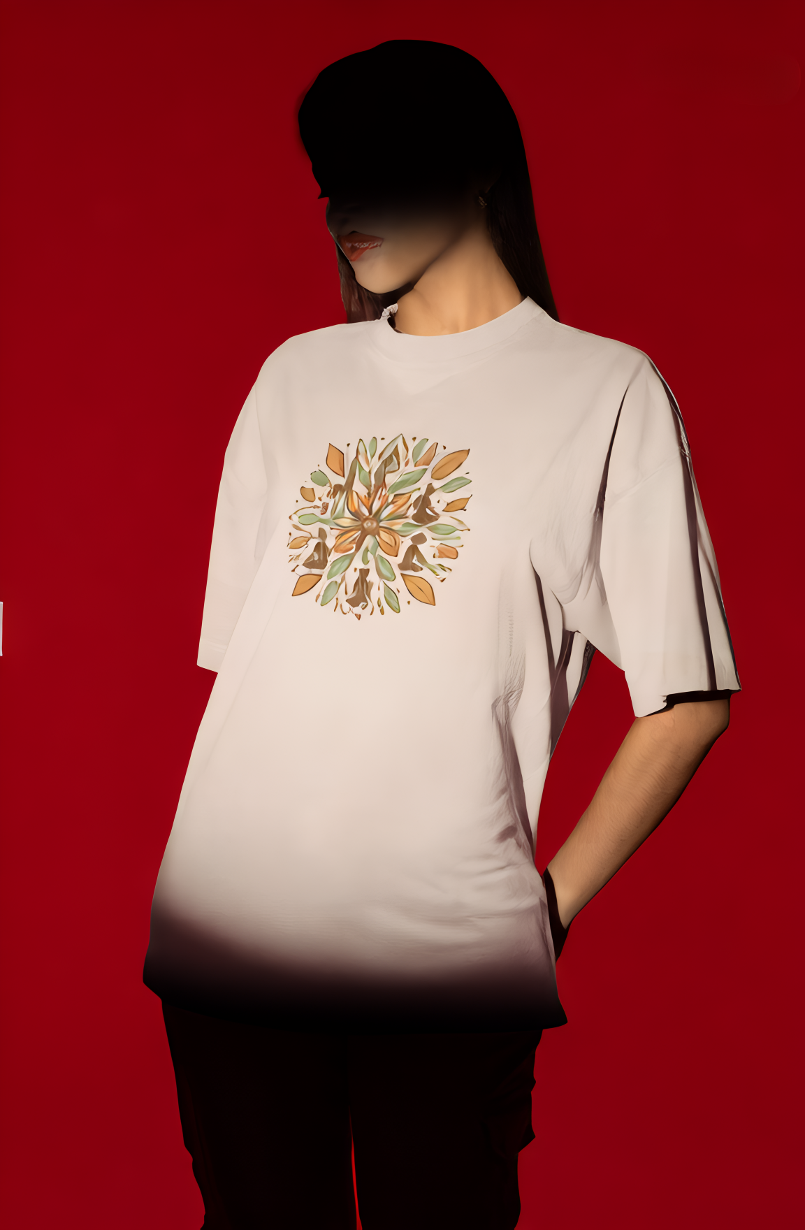 FLORAL OVER-TEES