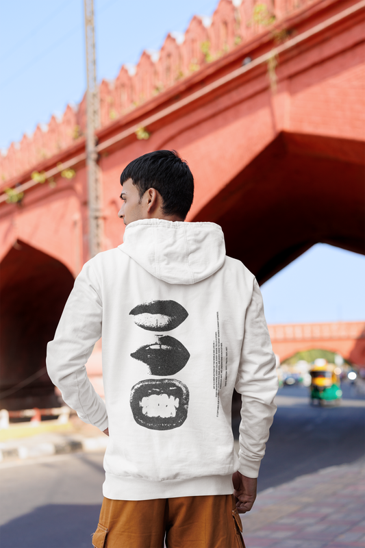 BEIGE OVERSIZED HOODIE