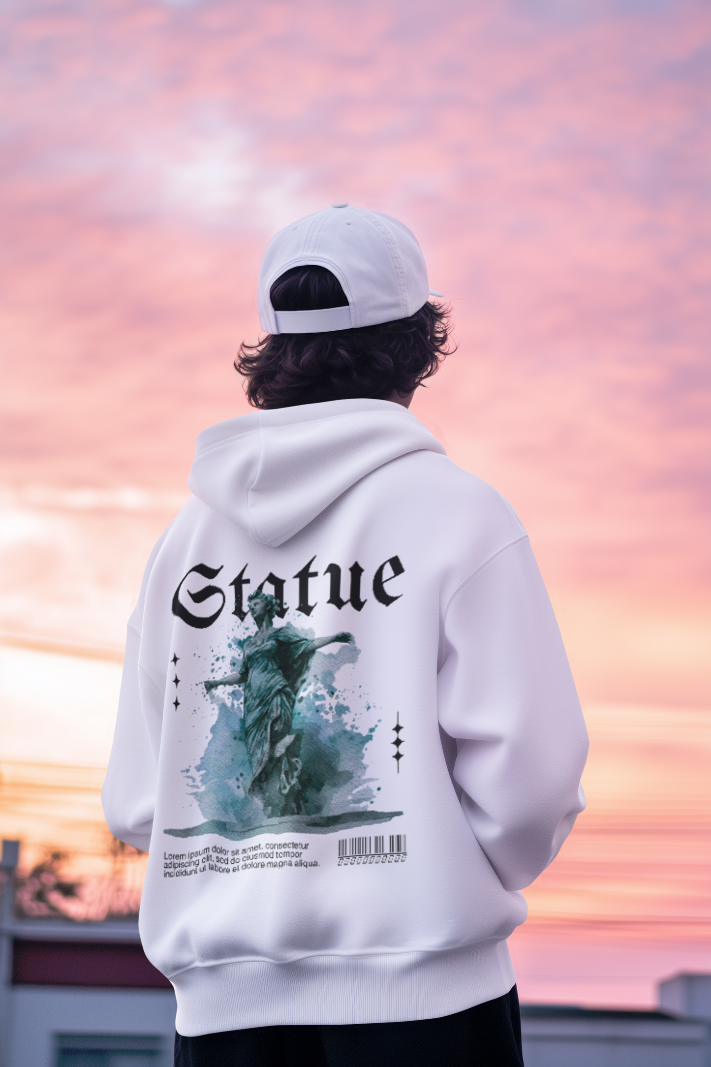 STATUE OVERSIZED HOODIE