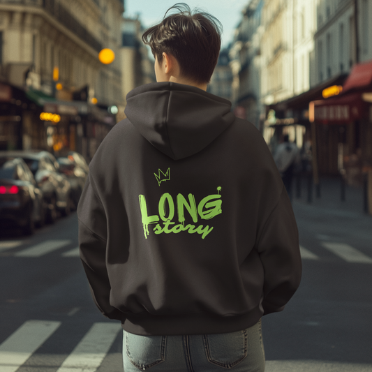 LONG STORY OVERSIZED HOODIE