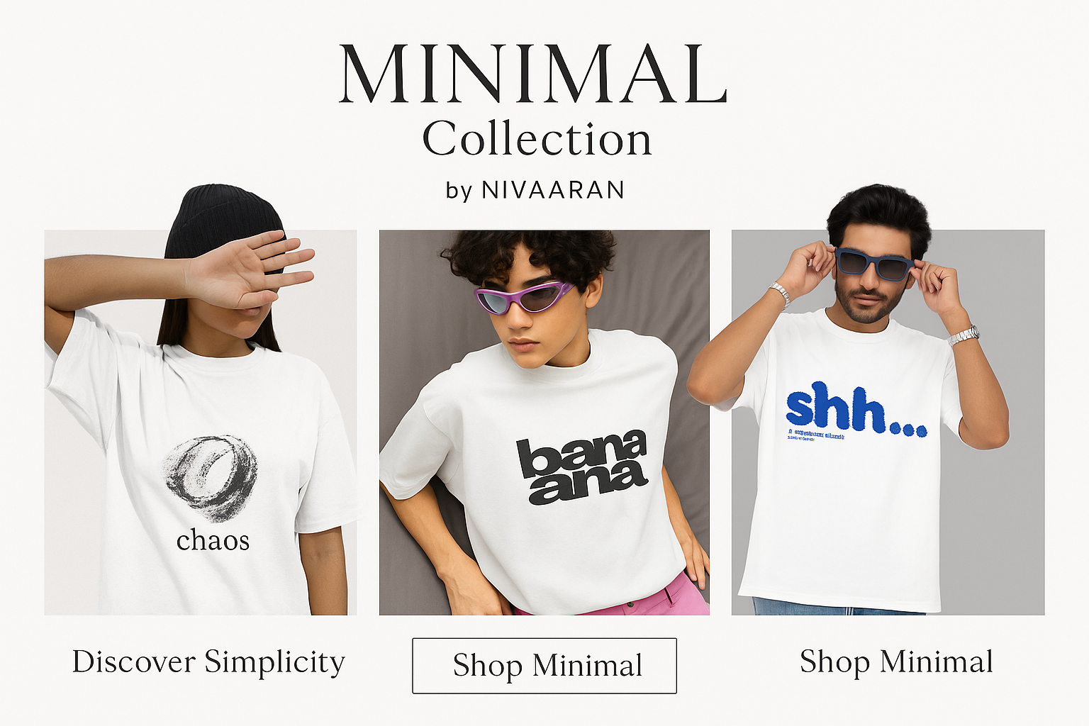 MINIMAL Collection Banner