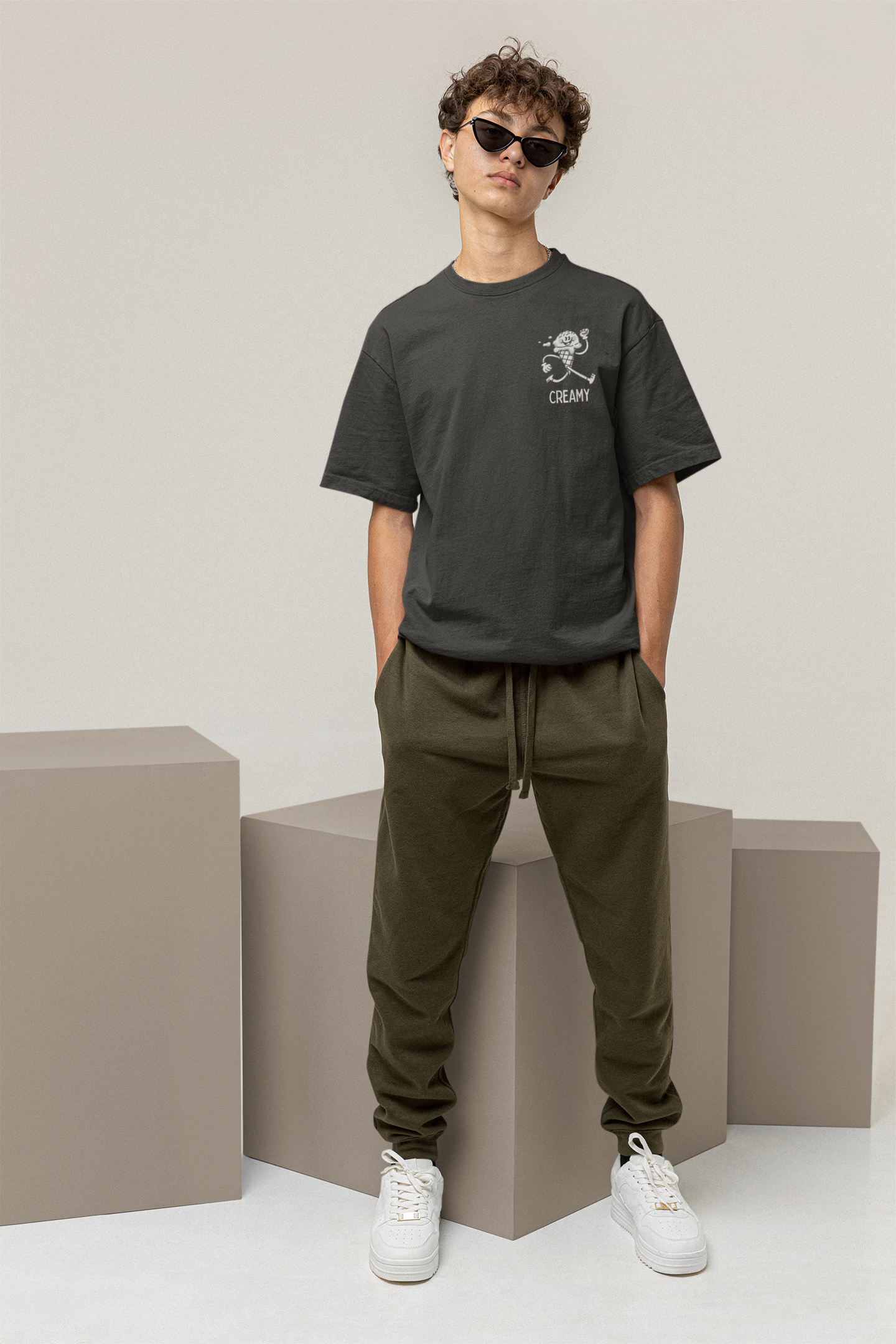 CREAMY OVER-TEES