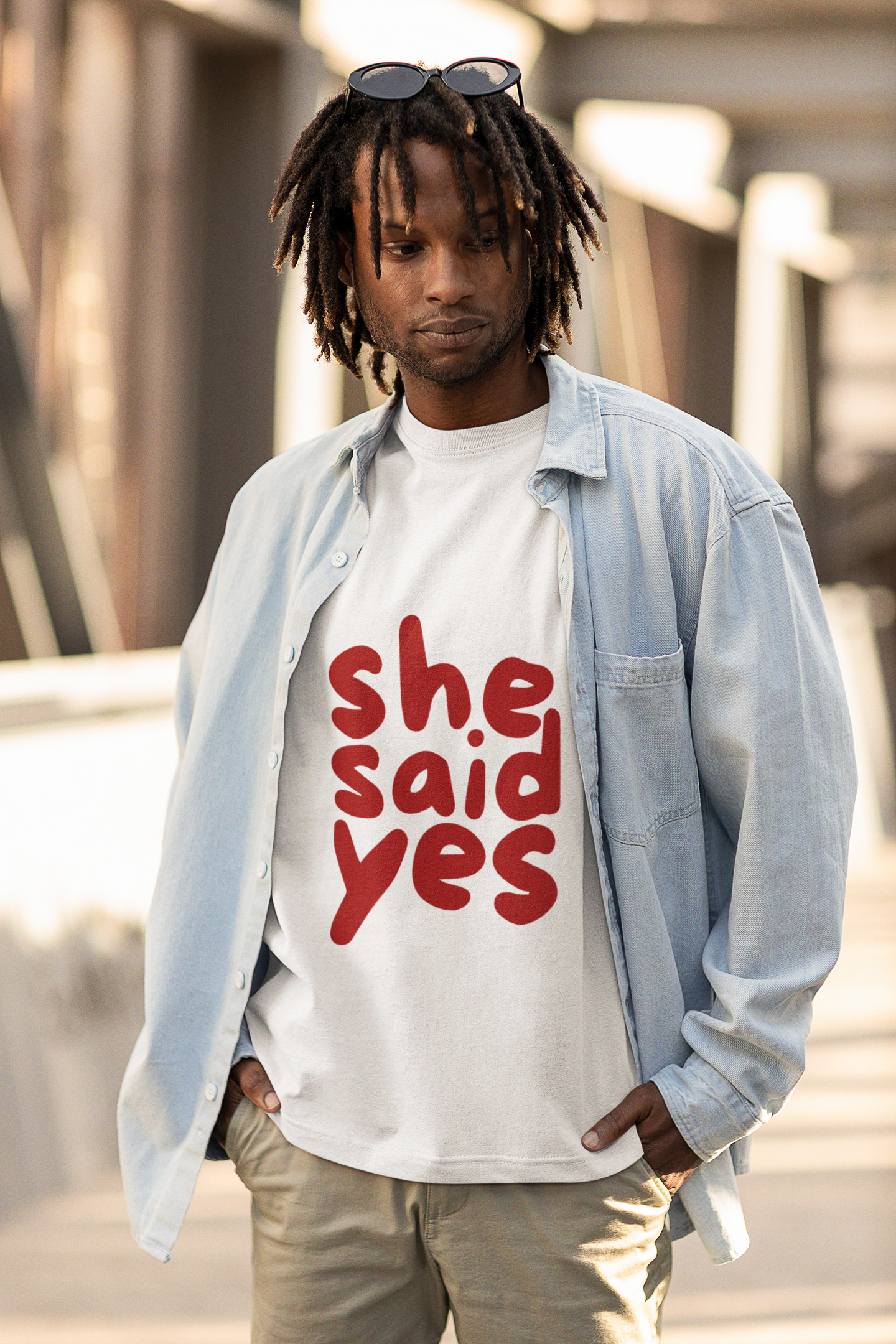 SAID YES OVER-TEES