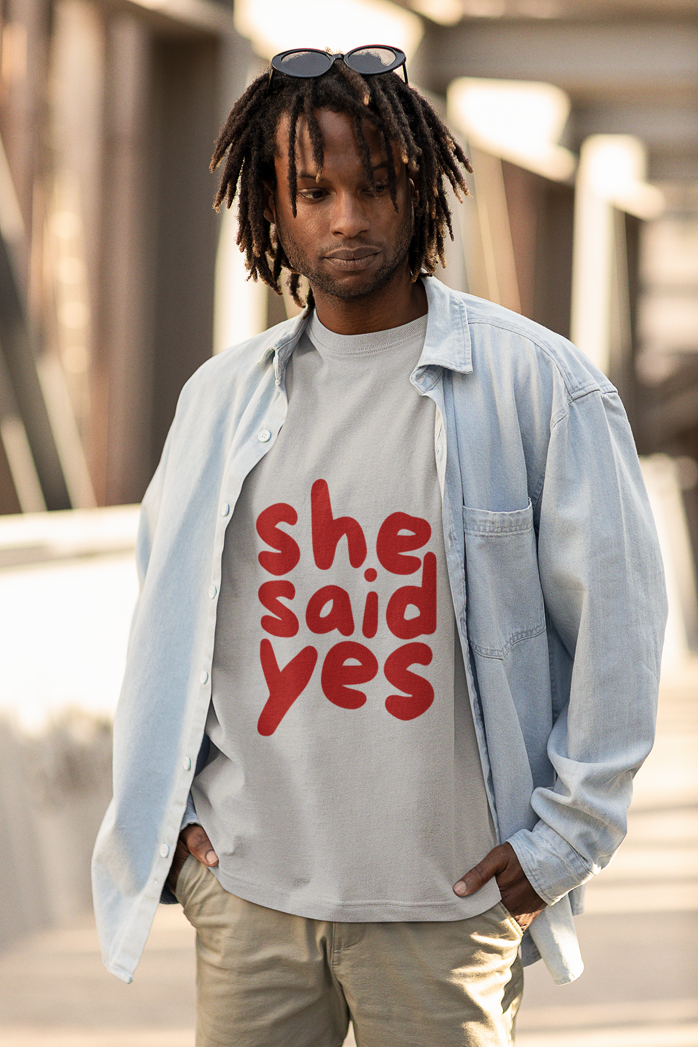 SAID YES OVER-TEES