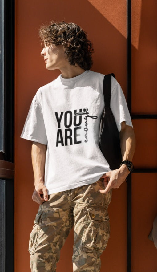 UR ENOUGH OVER-TEES
