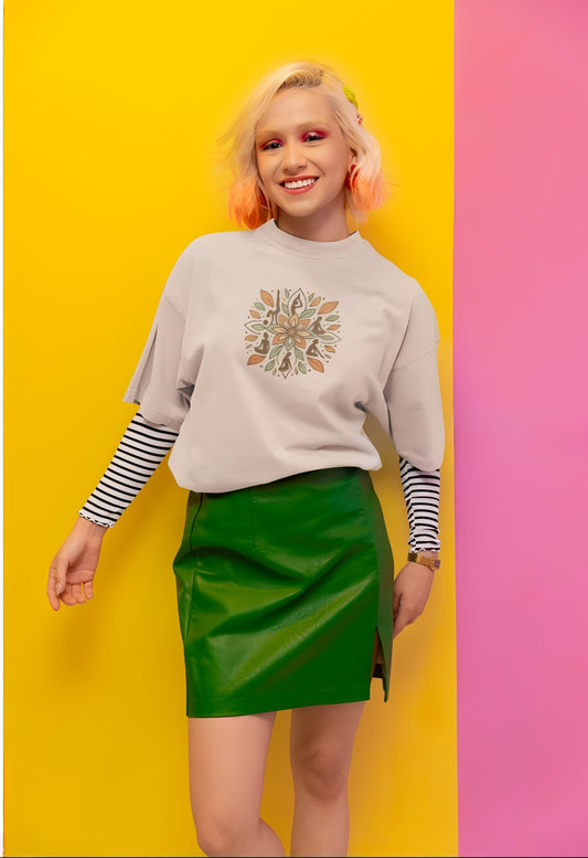 FLORAL OVER-TEES