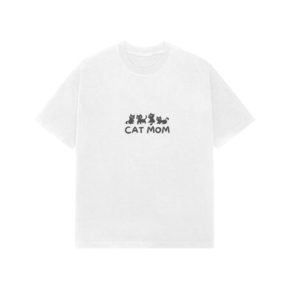 CAT MOM OVER-TEES